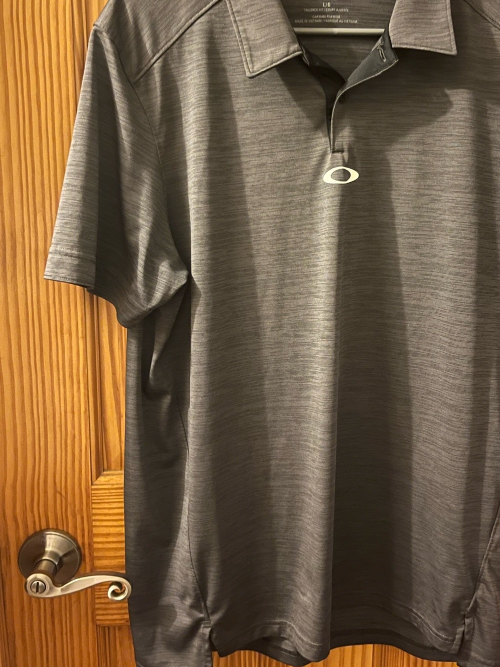 Oakley Men's Gray Performance Polo
